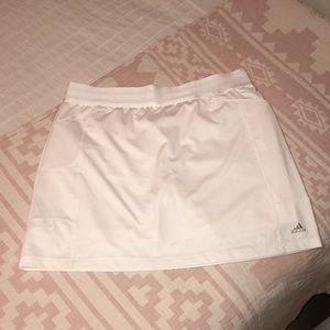 White Adidas Skorts